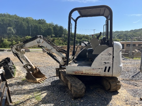 Bobcat 325 Mini Excavator OROPS 24" Bucket Push Blade 3259 Hours SN 3323110