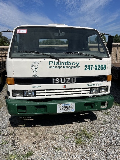 1989 Isuzu NPR Landscape Bed with Ramp, Diesel, 4 speed, 294,874 ODO