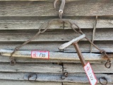 Assorted Antique Horse Hames, harness, Equipment, etc