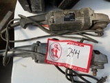 (2) Craftsman Electric Angle Grinders