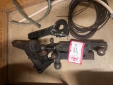 4 Receiver Hitches, 1 Pintle hook, 2”ball, 3 way ball, weight distribution hitch