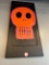 Decorative Door Hand Painted by Local Artist  (Black, Orange)