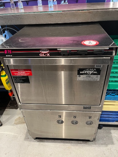 CMA Dish Machines GL-X Under Counter Stainless Steel Bar Dishwasher