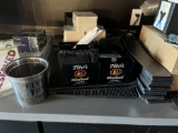Bar Lot - Bar Mats, Professional Aluminum Whip Creamer, Prism Picks, Drink
