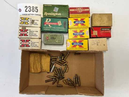 Contents of Box- Assorted .32 Ammunition