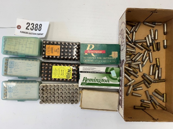Contents of Box- Assorted 380 and .38 Ammunition