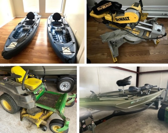 ONLINE ONLY: EQUIPMENT, TOOLS & PERSONAL PROPERTY