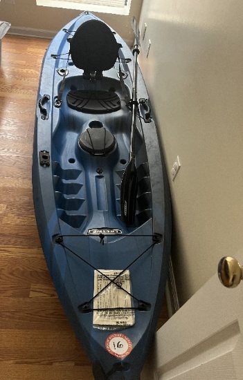 Lifetime 10 ft Canoe Kayak Sit-on-Top Tamarack 100 Angler, Model #90868