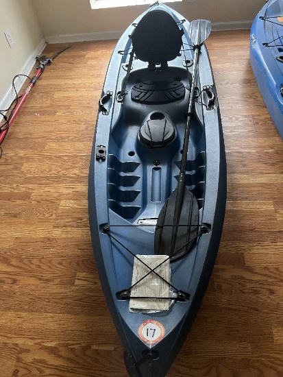 Lifetime 10 ft Canoe Kayak Sit-on-Top Tamarack 100 Angler, Model #90868