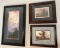 3 Framed Robert A Tino Prints, 1 Signed 13