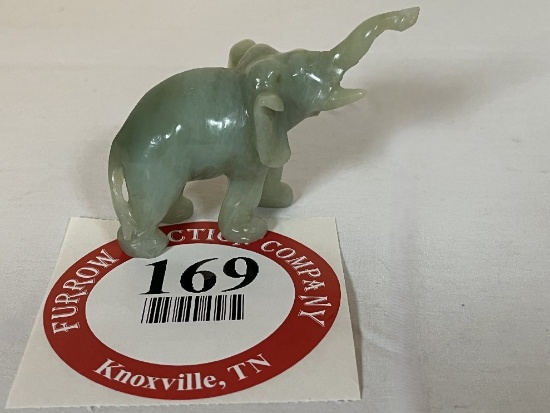 Green Jade Elephant