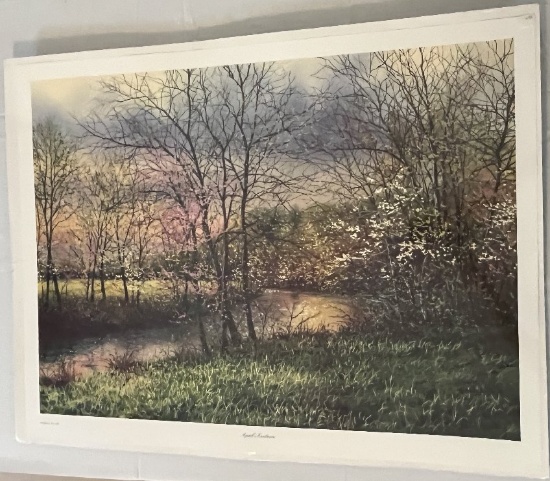 1 Robert Tino Print - "Aprils Embrace", Signed & Numbered, #656 of 950, 30"