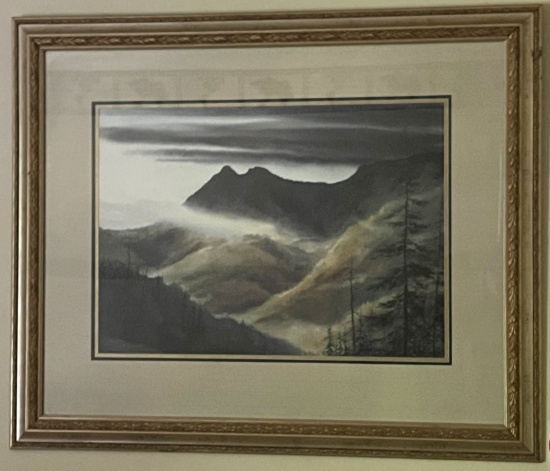 Framed Under Glass Jim Gray Print