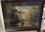 Framed Under Glass Robert Tino Print, Signed & Numbered, #937 of 950,  