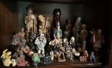 Contents of Shelf, Various Decorativearious Countries, Children, Men, Women, Animals, etc.