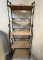 5 Shelf Metal & Wicker Shelving Unit, 66