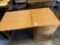 Wooden 2 Drawer Filing Cabinet/Folding Desk, 29
