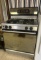 GE Profile Spectra Gas Range & Oven, Black & Stainless Steel