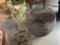 Plant Stand, Metal Lantern, Metal Basket