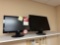 (1) 18” HP Computer Monitor, and (1) 21” Samsung Computer Monitor