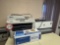 Money Counting Machine plus Brother 3 in 1 Printer plus HP Printer
