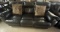 Bonded Leather Reclining Sofa