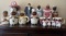 (5) Assorted Cookie Jars, 2 Creamers, Coffee/Tea Urn, Assorted Salt & Peppe