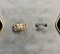 (2) Ladies Rings, Ladies 14K Yellow Gold Diamond Solitaire size 8.5, Ladies