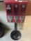 3 Bin Coin Operated Manual Gumball/Vending Machine