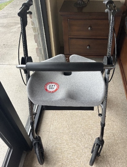Built Walk Behind Mobility Cart with Hand Brakes