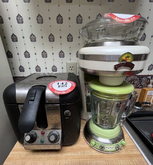Waring Pro Cool Touch Deep Fryer, Margaritaville Margarita Making Machine,