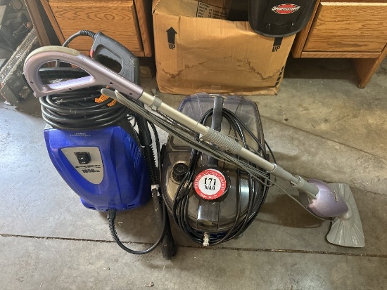 Powerwasher Electric Pressure Washer 1650 PSI, Aqua Pro Vac Carpet Upholste