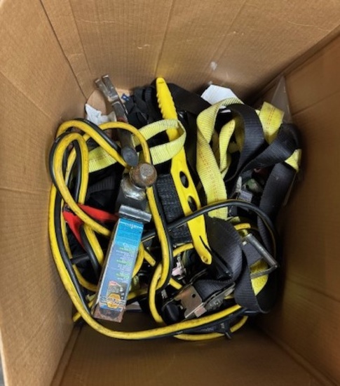 2 Receivers, Ratchet Straps, Jumper Cables, etc.
