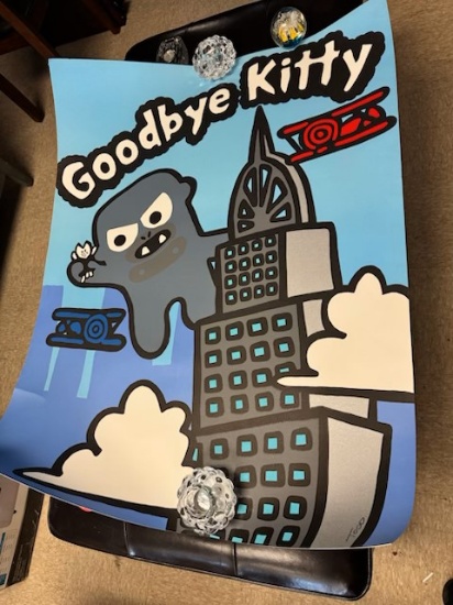 "Goodbye Kitty" Print