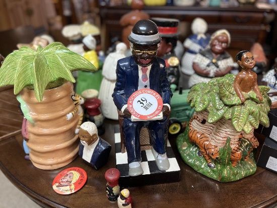 (18) Assorted Cookie Jars & Salt & Pepper Shakers