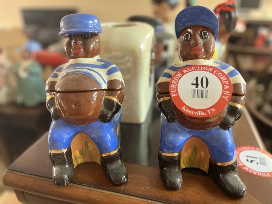 ( 9) Assorted Cookie Jars