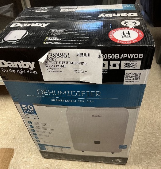 Danby 50 Pint Dehumidifier