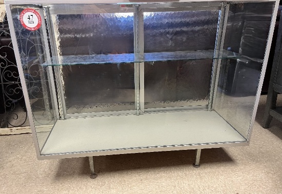 Glass Display Case (48" x 20" x 39")