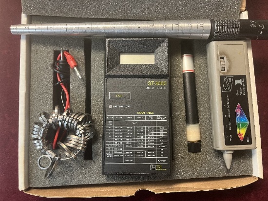 GT 3000 Gold Tester, Diamond Tester, Ring Size Tester, Ring Sizers