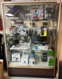 2 Glass Door Display Case 72