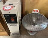 (1) Radiator Style Heater & (1) Standard Space Heater