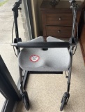 Built Walk Behind Mobility Cart with Hand Brakes