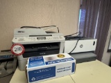 Money Counting Machine plus Brother 3 in 1 Printer plus HP Printer