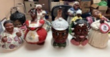 (9) Assorted Cookie Jars