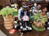 (18) Assorted Cookie Jars & Salt & Pepper Shakers
