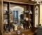 Contents of Hutch: Various Presidential Figurines, Busts, Plates, etc.