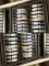 Art Supplies, Water Colors, Acrylics plus Contents of Plastic Bins, Paper