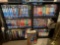(2) Bookshelves with Comic Books, DC Hardback Novels, Batman, Flash, etc