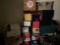 Contents of Closet: Assorted Dolls, Doll Boxes, Action Figures, etc.