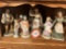 Contents of Wooden Curio Cabinet: Assorted Presidential Collectibles
